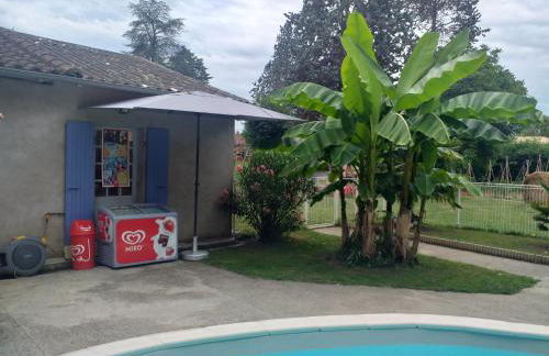 Chez Celine et Philippe appartement dans propriété de charme avec piscine - Foto 5