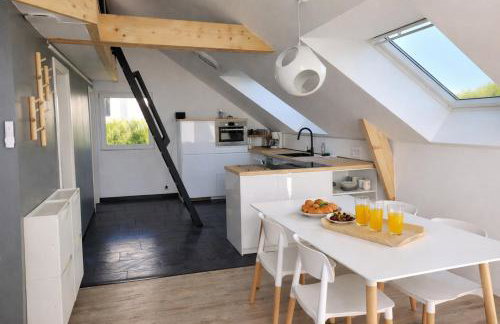 Tipoz'Immo - Brise Marine 1 accès direct plage - vue mer - spot de surf - wifi inclus - linge inclus et lits faits - balcon - parking gratuit - proches des commerces - Foto 8