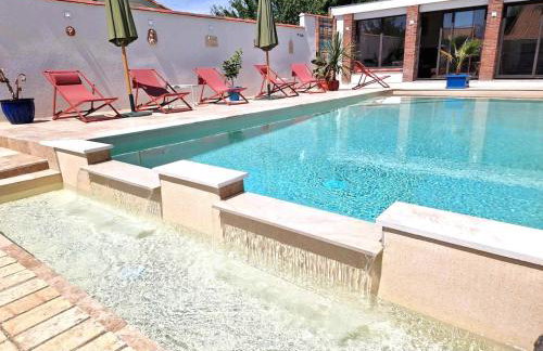 Villa Des Plages 285 m2 Classé 5étoiles premium 14 personnes SPA et Piscine - Foto 42