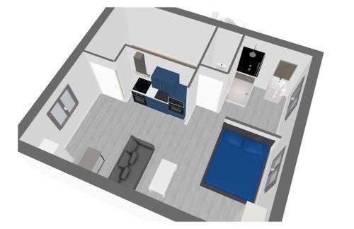 LaSweetHouseBleutée Tout confort - Foto 8