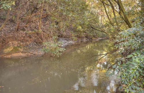 Happy Trout Hideaway - Creek Views Of Hot House Creek, Hot Tub, Outdoor Fire Pit, Cozy Atmosphere - Mineral Bluff, GA - Foto 34