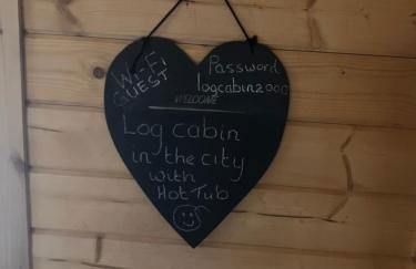 Log Cabin in the City with hot tub - Photo 15