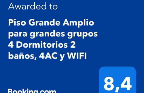 Piso Grande Amplio para grandes grupos 4 Dormitorios 2 baños,Asc 4AC y WIFI - Photo 46