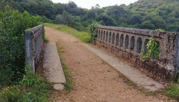 Ponte d'accesso alla Vía verde de la Gándara