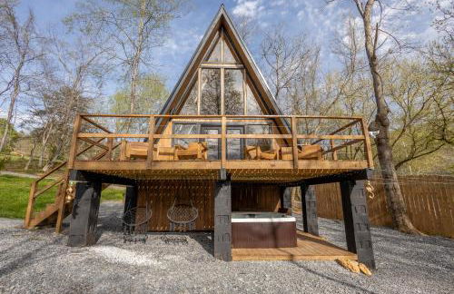 Valhalla Cabins AFrames with hot tubs & sauna - Foto 50