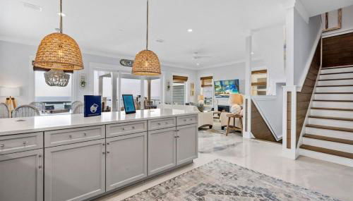 Blue Heaven on the Beach Gulf Front Sleeps 20 6 Br Heated Private Pool - Foto 5