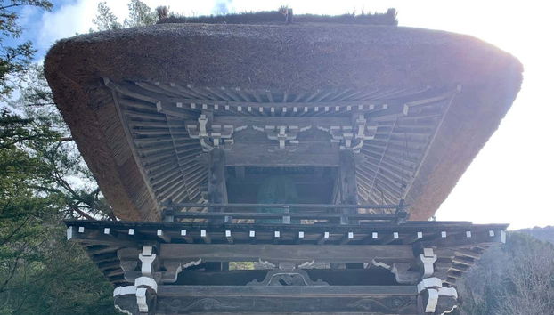 Durante la visita guidata di Shirakawa