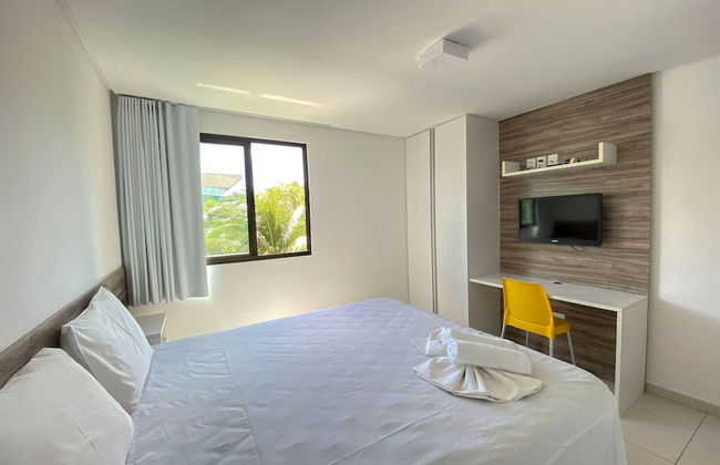 Flats à beira-mar no Carneiros Beach Resort - Foto 56