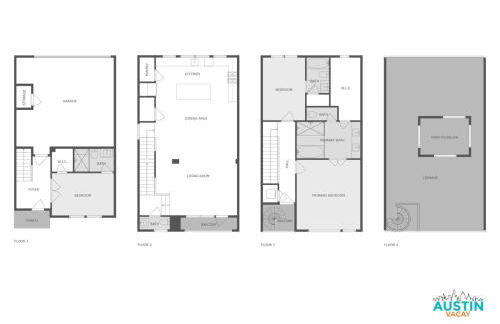 Urban Oasis 1 Mile from UT plus Garage and Rooftop - Foto 45