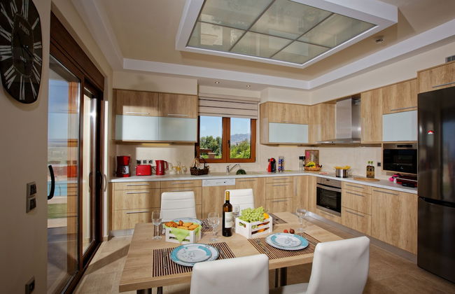 Cretan Vineyard Hill Villa Private Pool, Panoramic View, Beautiful Vineyard - Photo 11