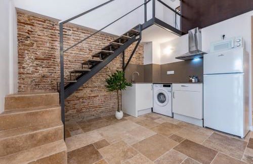 Atico duplex con Barbacoa y Terraza en Barri Port Maritim - Foto 3