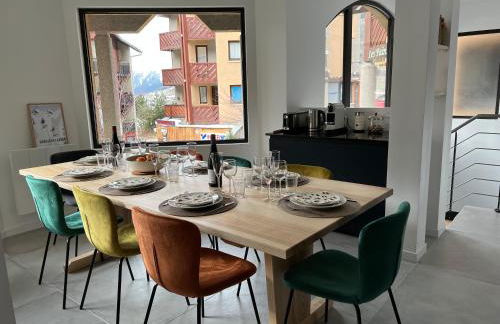 Le Landry - 115m2 Label 5 Cimes - Pistes à 3min chemin piéton - Borne VE - Foto 7