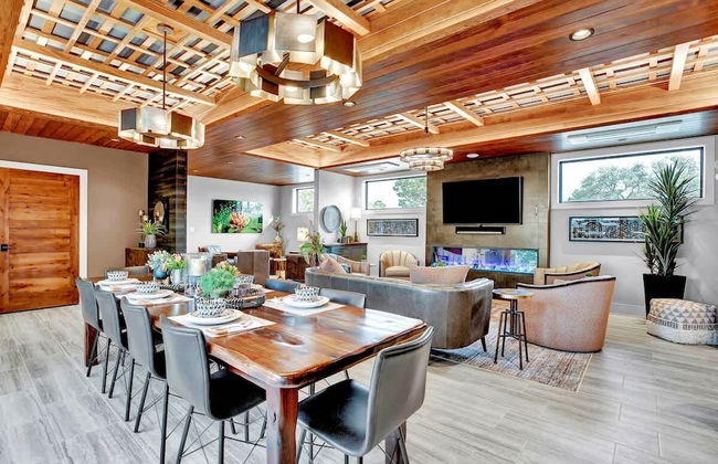 Luxury Hill Country Villa With Pool-hot Tub-views - Foto 5