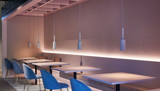 Sala de estar do lobby