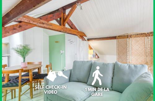 La Cozy Space - 1 min Gare De Corbeil - Foto 1