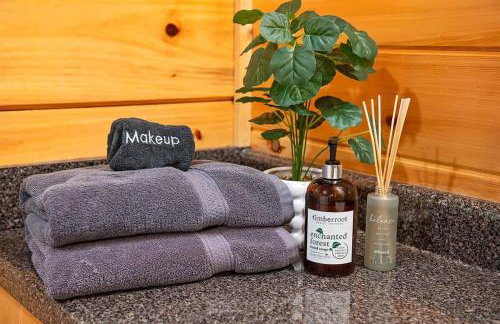 Peggers Cabin Luxury Rustic Tiny Cabin Spa - Foto 16