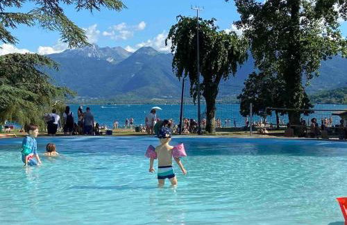 Appartement avec Jardin & vue Lac Talloires (15' Annecy) - Foto 36