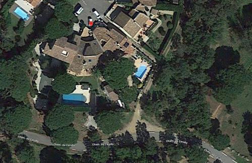 Villa climatisée, Golfe Saint Tropez, 12 pers, 4 suites, Piscine chauffée, Hammam, Spa, Billard, Pétanque, Wifi professionnel haut débit - Photo 57