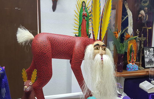 Tour des villages d'Oaxaca : San Martín Tilcajete, Teotitlán del Valle et Santa Maria el Tule - Photo 3