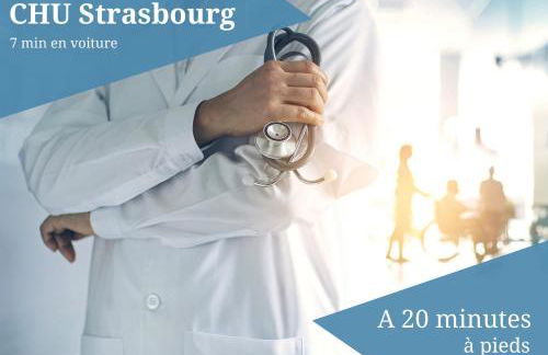 Le Zénith - Parking privé & WIFI - 5 min Zénith de Strasbourg - Foto 21