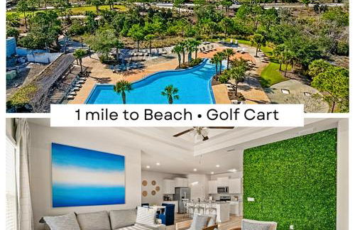 4 Bedroom Sleeps 10 Beach Resort pool, Golf Cart included! Sunsets - Foto 1