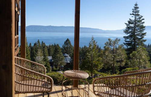 Sierra Lake View at Rubicon by Tahoe Getaways - 3 BR, Panoramic Lake Views, Private Hot Tub & Private beach! - Foto 24