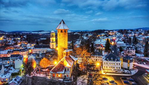 5 Sterne Ferienwohnung Schlossplatz - Sachsen Vogtland Erzgebirge 6 Personen 3 SZ Sauna Kamin - Foto 3