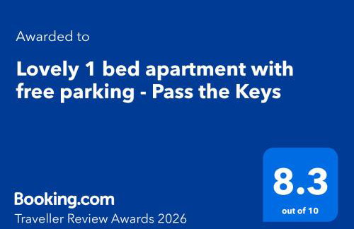Lovely 1 bed apartment with free parking - Pass the Keys - Photo 5