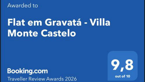 Flat em Gravatá - Villa Monte Castelo - Foto 2