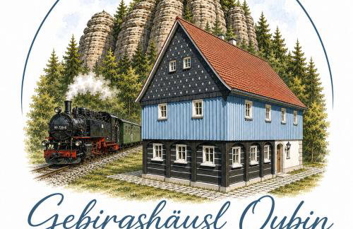 Oberlausitzer Ferienhaus mit Sauna -Gebirgshäusl Oybin- Zittauer Gebirge - Foto 1