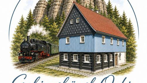 Oberlausitzer Ferienhaus mit Sauna -Gebirgshäusl Oybin- Zittauer Gebirge - Foto 1