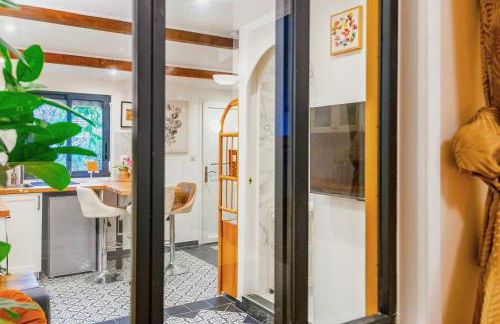 Exquisite tiny house with garden and air con - between Paris-Disneyland - 3mins from train station - Foto 13