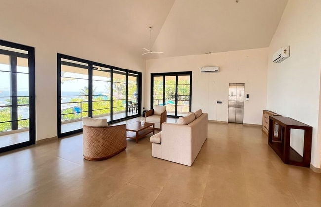 Beach villa Mandrem ocean with Seaview - Foto 7