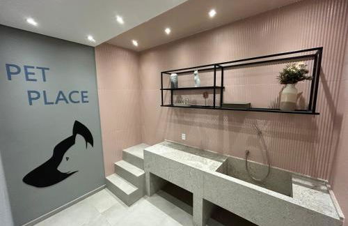 Moema URBAN Heaven - Piscina - Prox Metro - Prox Sh Ibirapuera - Cama Queen - Internet 500mbps - Ar cond - Cozinha completa - Academia - Churrasqueira - Foto 55