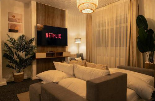 2 Bedroom Cozy Home Sleeps 6 with 1Gb Wi-Fi near Durham & Darlington-Kynren - Foto 4