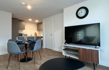 Modern 2bed Apartment in Birmingham City Centre 2 mins from Train Station with Free Parking and WiFi - Foto 67