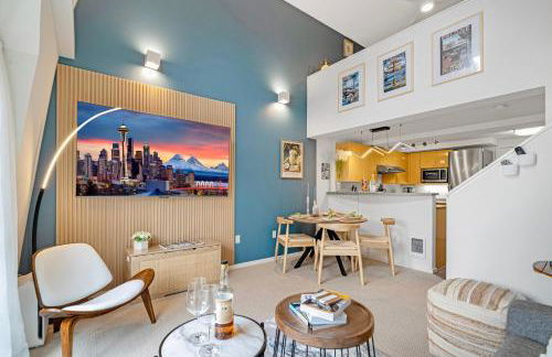 Designer Penthouse Space Needle View & Walk to Everything - Foto 6