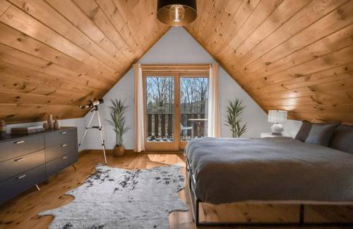 Lakefront Log Cabin, Private Lake Access w/Peloton - Foto 42