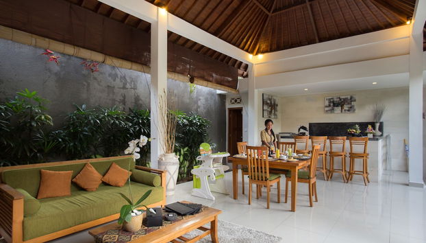 Sitzecke in der Lobby