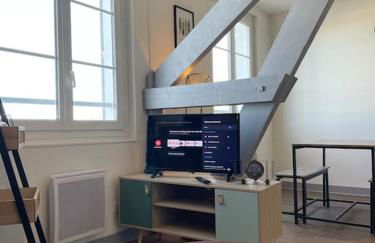 T2 4 pers face gare SNCF Appart Hotel le Cygne 6 - Foto 2