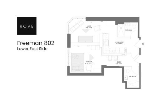 Freeman 802 by Rove Travel - 1BRCondo with Shared Amenities - Foto 38