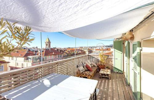 #9 Opera's Duplex panoramic Sea View Terrace & AC 1min to Beach - Foto 22