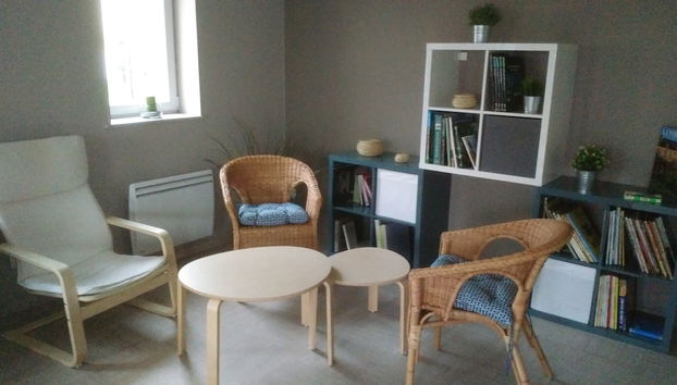 Sitzecke in der Lobby