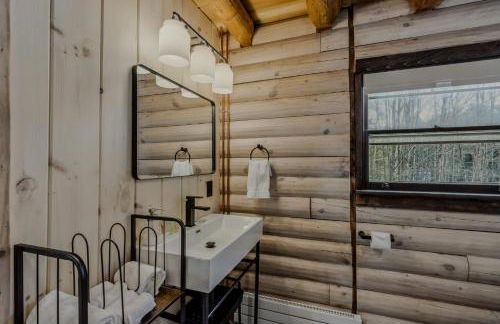 Log Cabin Fireplace Upper Valley - Wooded Chalet - Foto 14