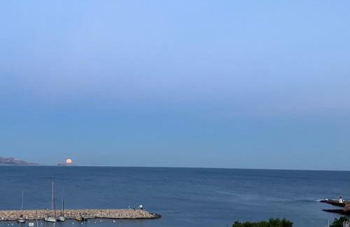 T2 vue sur le port jacuzzi terrasse et parking - Foto 39