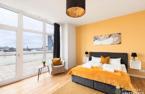 PINEAPPLE APARTMENTS - Penthouse am Zwinger - 162qm - 1x free parking - Foto 5