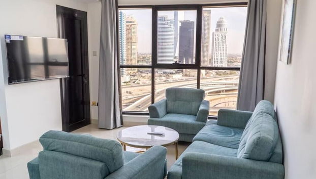 1BR Near Metro and Tramp - Foto 4, Sala de estar