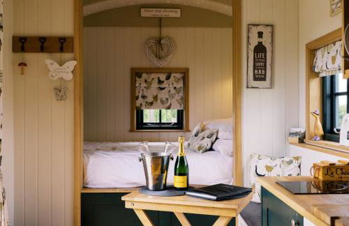 Shepherd's Hut- Hot Tub- Wellness Spa- Wood Burner - Foto 33