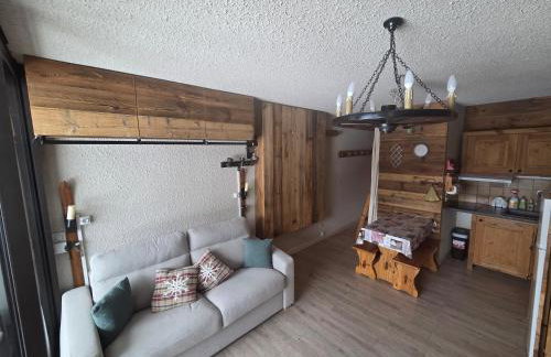 Studio cabine 4 pers Cosy esprit chalet Les glovettes - Foto 1