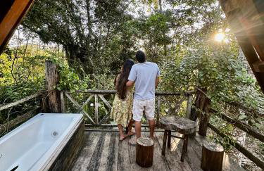 Chalé Suíço Nupcial - Chalés Belo Monte - Sítio Belo Monte - Foto 5